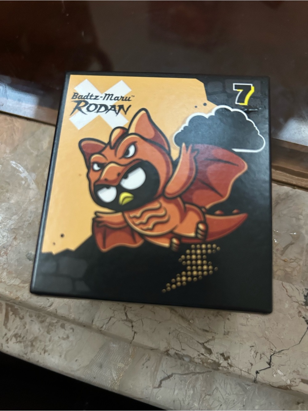 Hello Kitty Badtz-Maru Rodan Card - Hello Kitty x Godzilla Collab